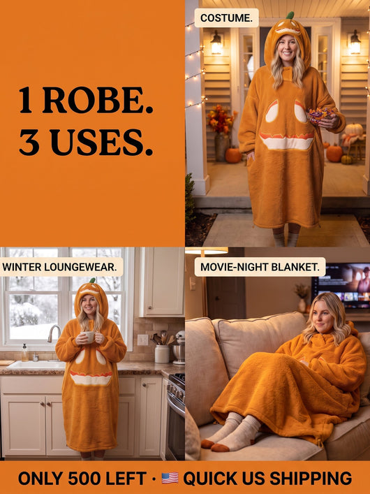 Snuggie Jack Pumpkin Onesie