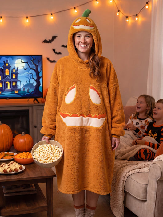 Snuggie Jack Pumpkin Onesie