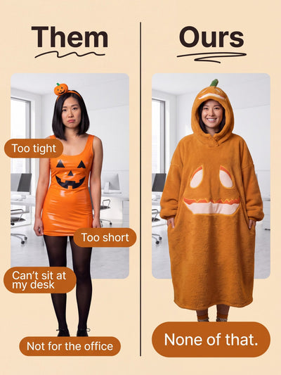 Snuggie Jack Pumpkin Onesie